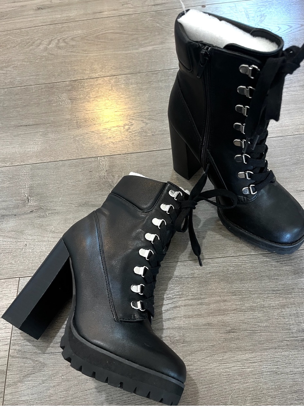 Steve Madden Beso Combat Boots